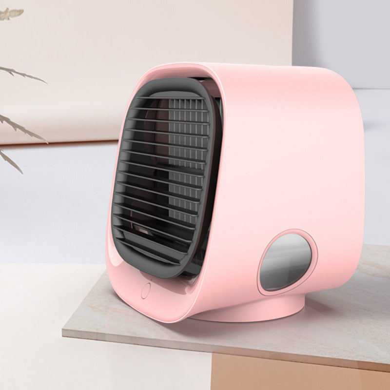 Air Cooler Fan Mini Desktop Air Conditioner with Night