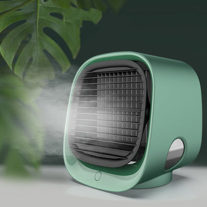 Air Cooler Fan Mini Desktop Air Conditioner with Night